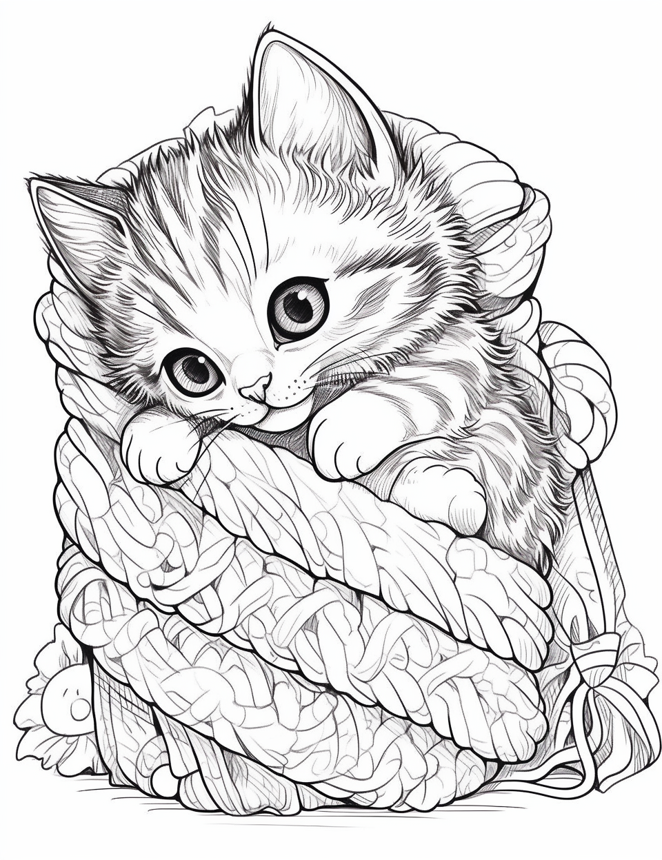 10 Adorable Kitten Coloring Pages Free Printable Coloring Craze 10 Adorable Kitten Coloring Pages Free Printable Coloring Craze