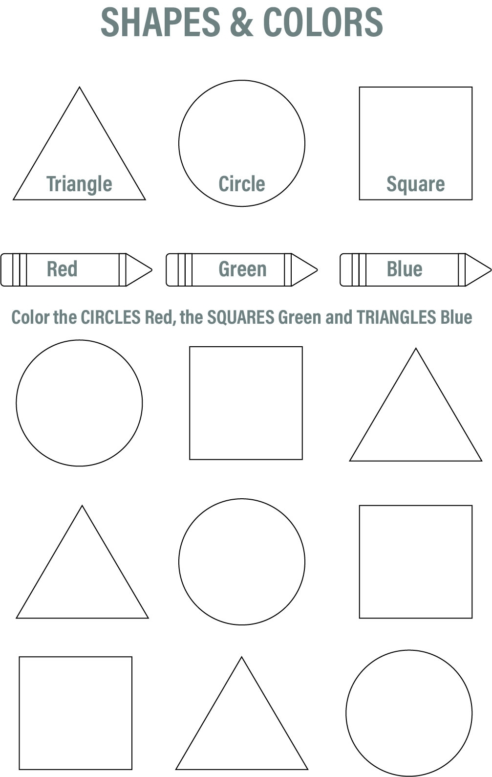 10 Best Free Printable Preschool Worksheets Colors Printablee 10 Best Free Printable Preschool Worksheets Colors Printablee