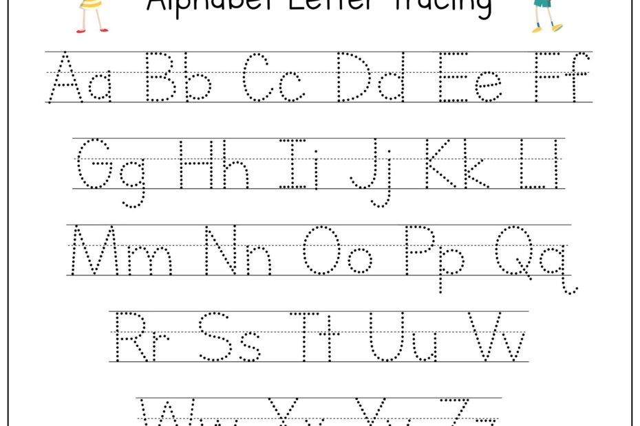 10 Best Free Printable Tracing Letters Printablee Letter Tracing