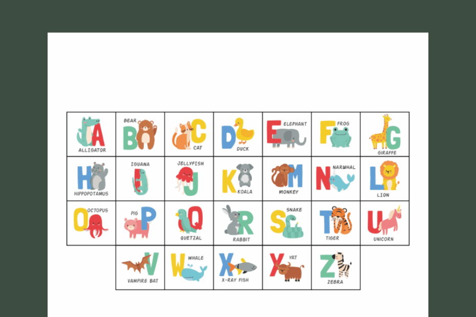 10 Best Preschool ABC Letters Printable PDF For Free At Printablee