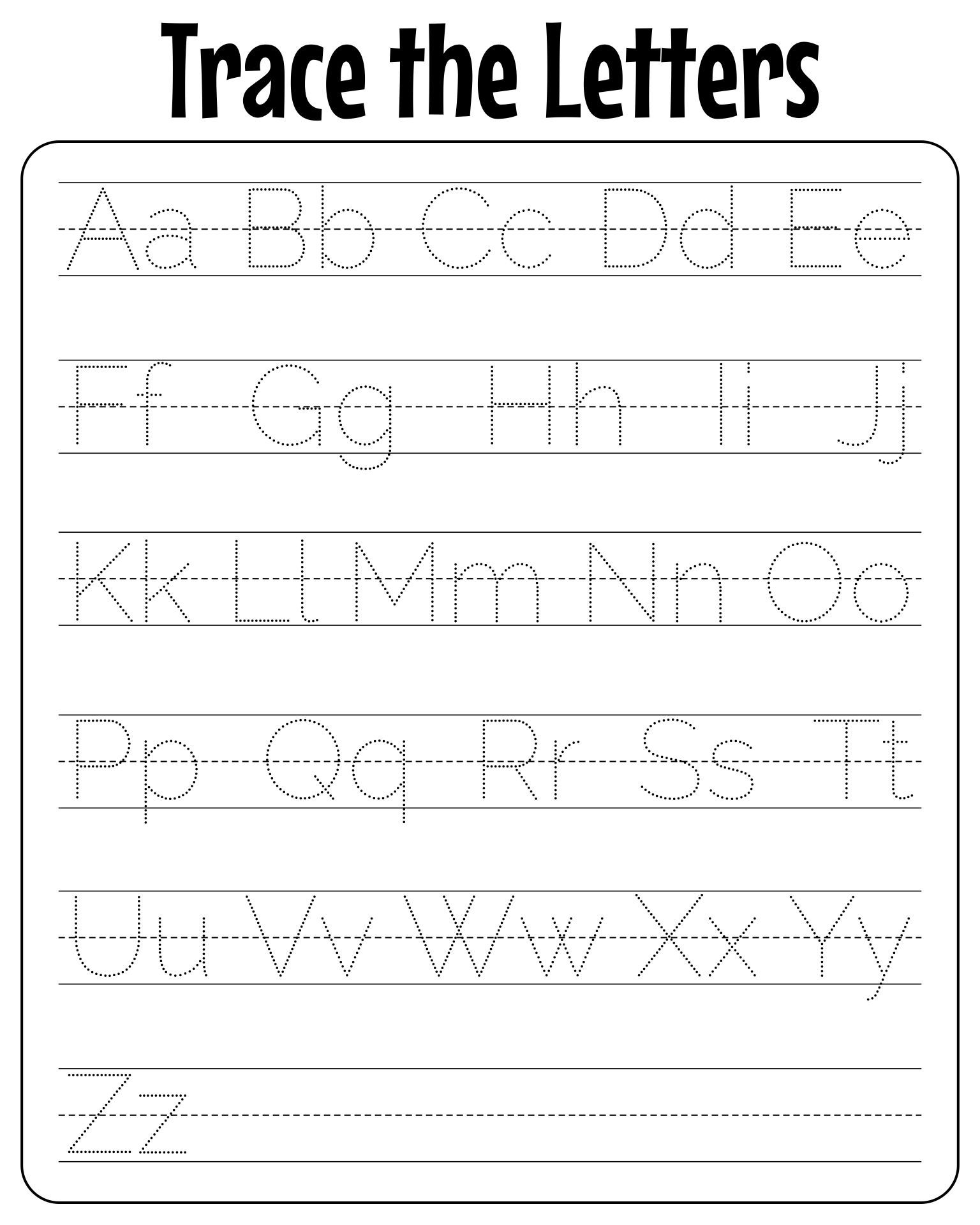 10 Best Printable Traceable Alphabet Worksheets Artofit 10 Best Printable Traceable Alphabet Worksheets Artofit
