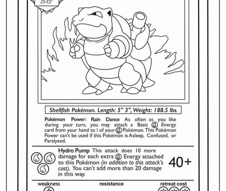 100 Pokemon Coloring Pages Free PDF Printables Pokemon Coloring