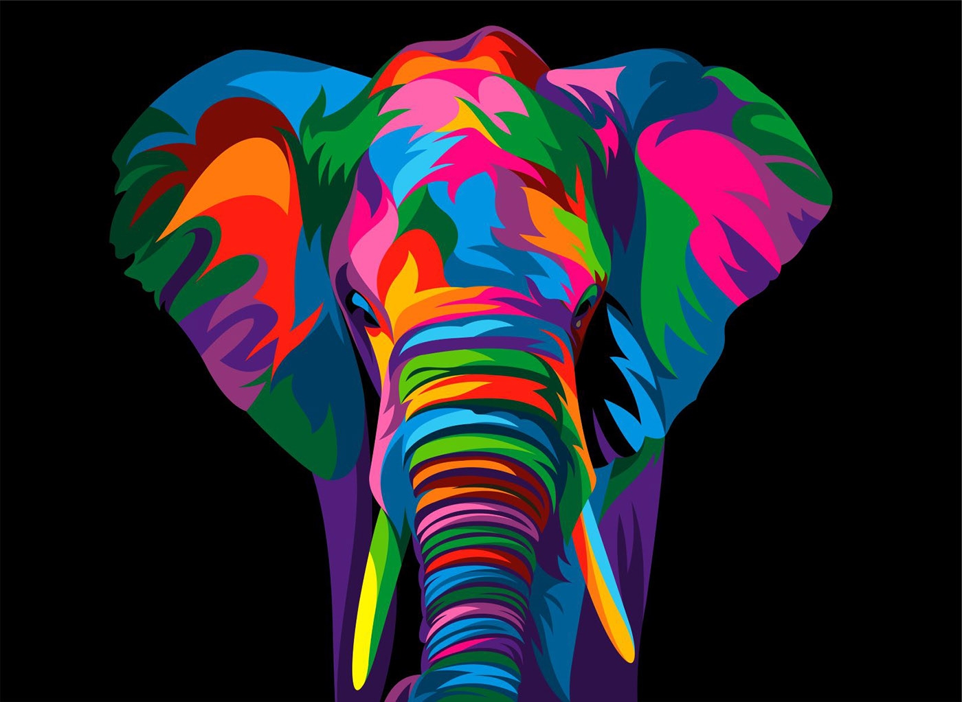 13 Colorful Animal Vector Illustration Behance 13 Colorful Animal Vector Illustration Behance