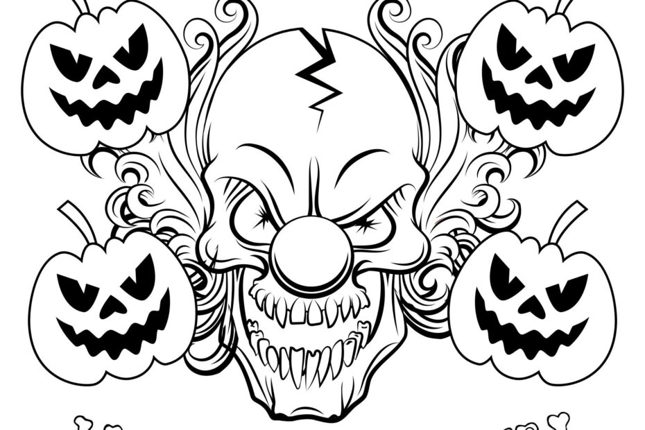 15 Best Free Printable Halloween Coloring PDF For Free At Printablee