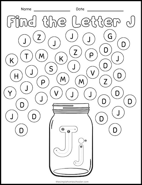 15 Letter J Worksheets Fun Printable The Simple Homeschooler 15 Letter J Worksheets Fun Printable The Simple Homeschooler
