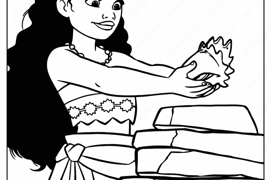 15 Moana Coloring Pages All Free Pdf Printables