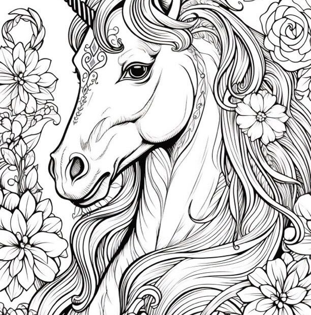 15 Unicorn Coloring Pages Adult Coloring Pages Fairy Coloring Pages
