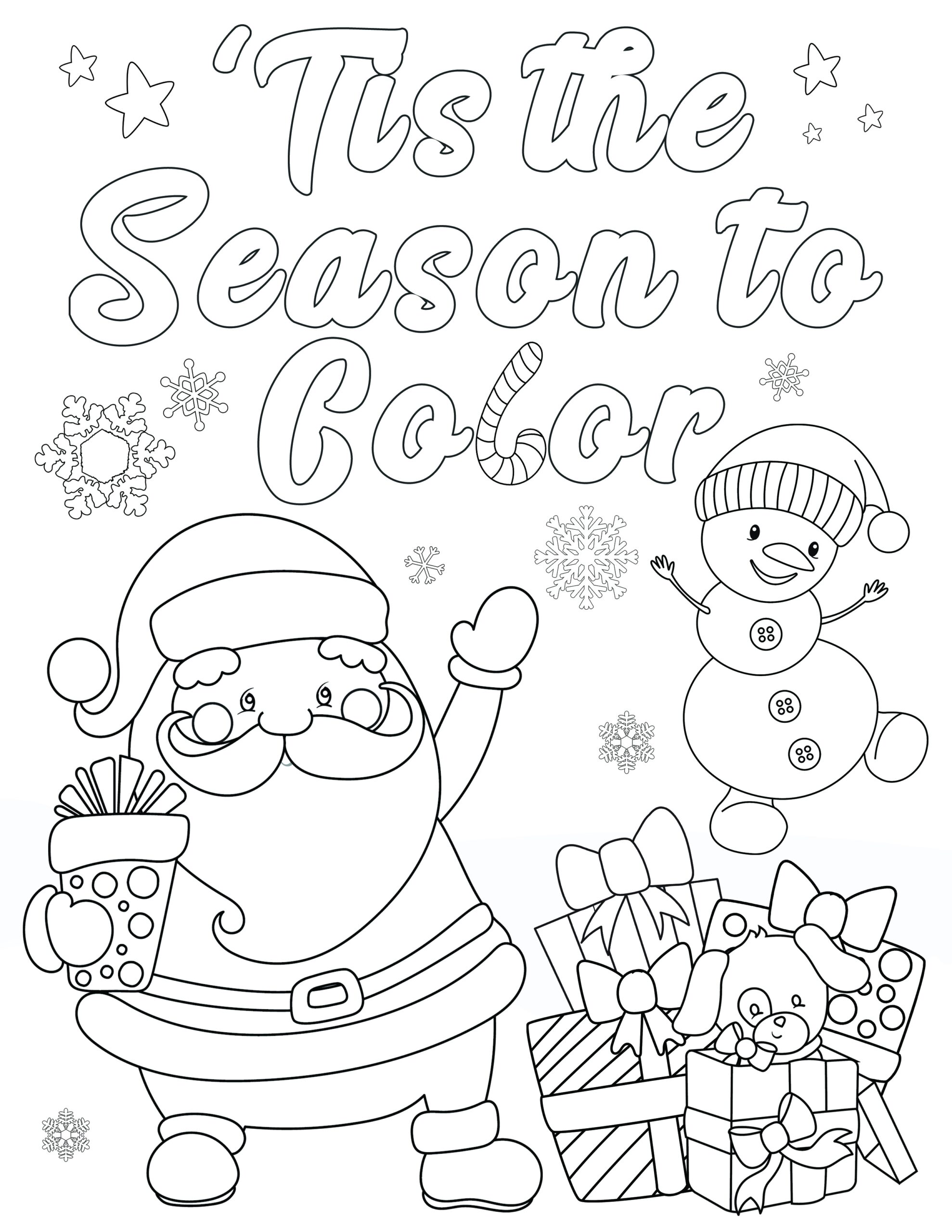 17 Christmas Coloring Pages Free Printable PDFs Christmas Coloring 17 Christmas Coloring Pages Free Printable PDFs Christmas Coloring