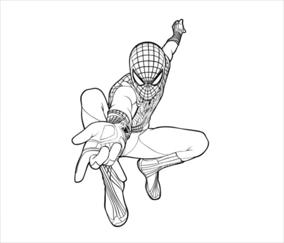 19 Spider Man Coloring Pages PDF PSD 19 Spider Man Coloring Pages PDF PSD