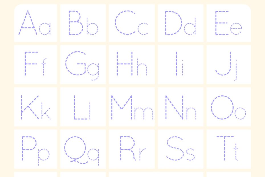 20 Best Free Printable Alphabet Tracing Letters PDF For Free At Printablee