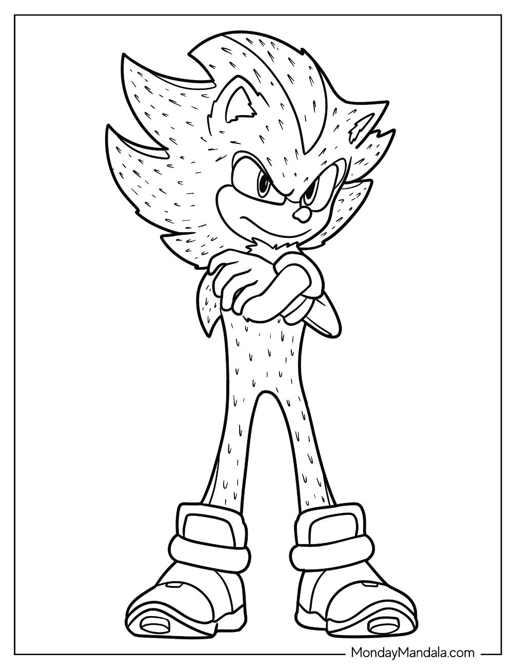 20 Super Sonic Coloring Pages Free PDF Printables En 2024 20 Super Sonic Coloring Pages Free PDF Printables En 2024