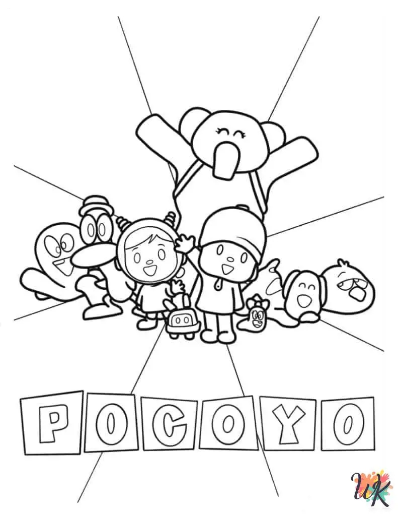 24 Pocoyo Coloring Pages For Kids ColoringPagesWK 24 Pocoyo Coloring Pages For Kids ColoringPagesWK