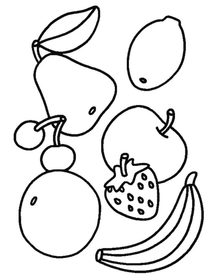 Good Food Coloring Pages Good Food Coloring Pages
