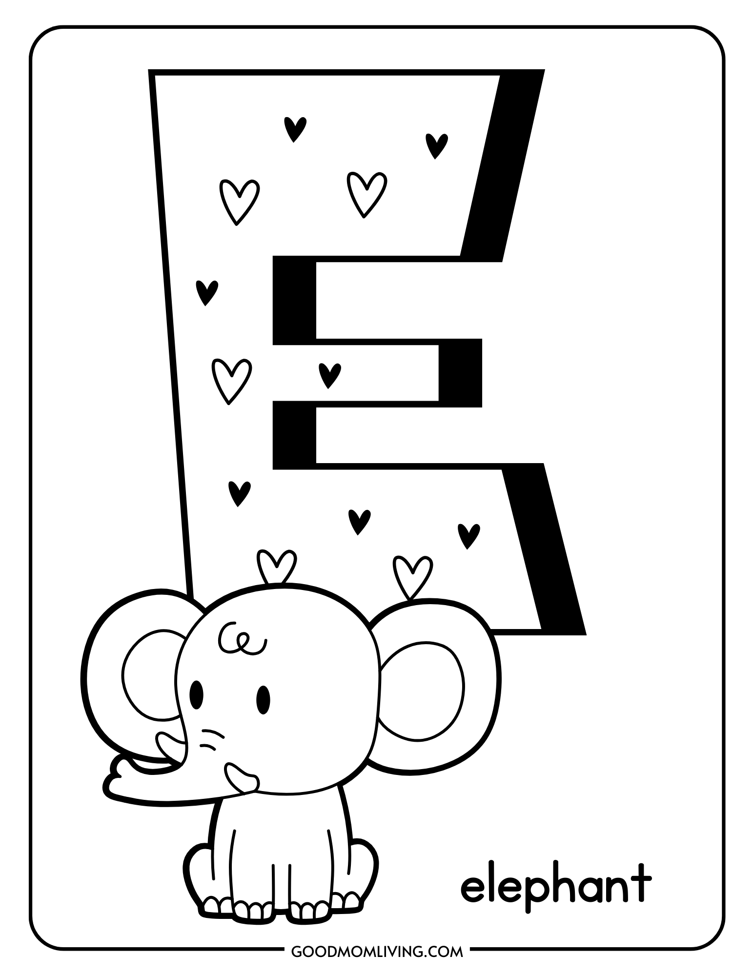 25 Free Printable Letter E Coloring Pages Best Alphabet Letter E 25 Free Printable Letter E Coloring Pages Best Alphabet Letter E