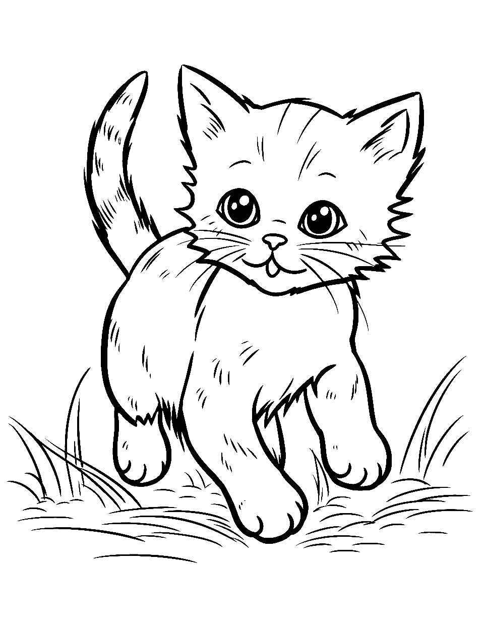 free kitten pictures to color free kitten pictures to color