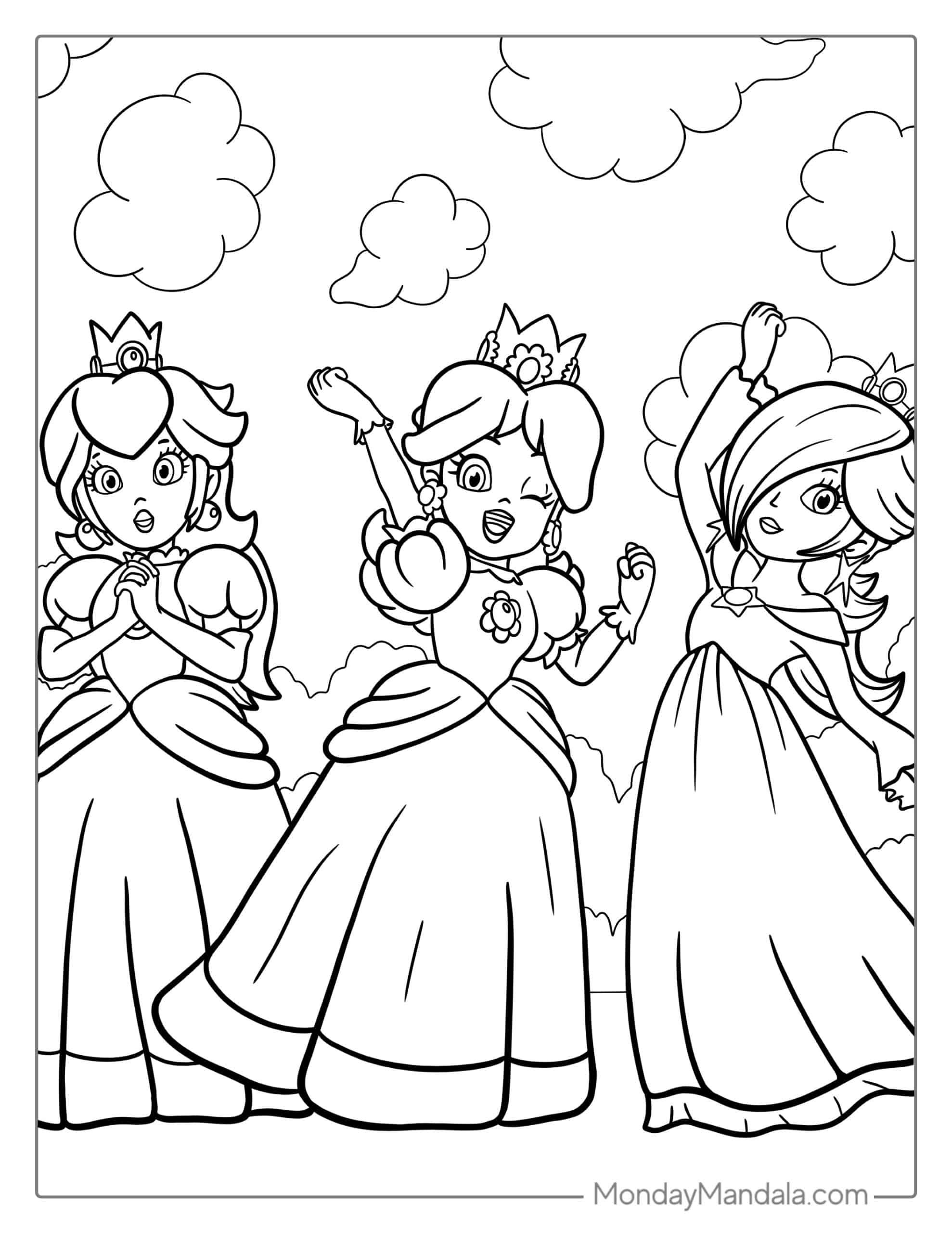 25 Princess Peach Coloring Pages Free PDF Printables Mario Coloring 25 Princess Peach Coloring Pages Free PDF Printables Mario Coloring