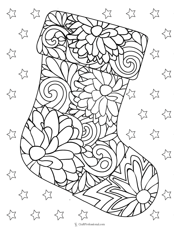 26 Full Page Christmas Coloring Pages FREE 26 Full Page Christmas Coloring Pages FREE