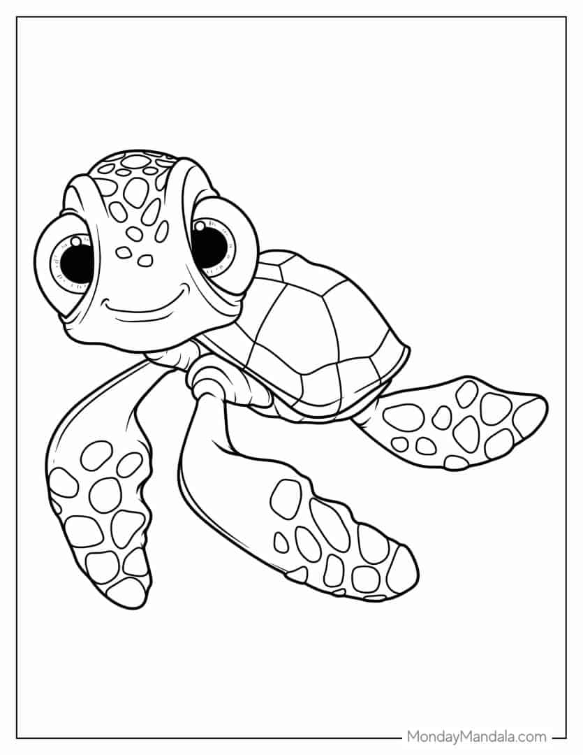 28 Finding Nemo Coloring Pages Free PDF Printables 28 Finding Nemo Coloring Pages Free PDF Printables
