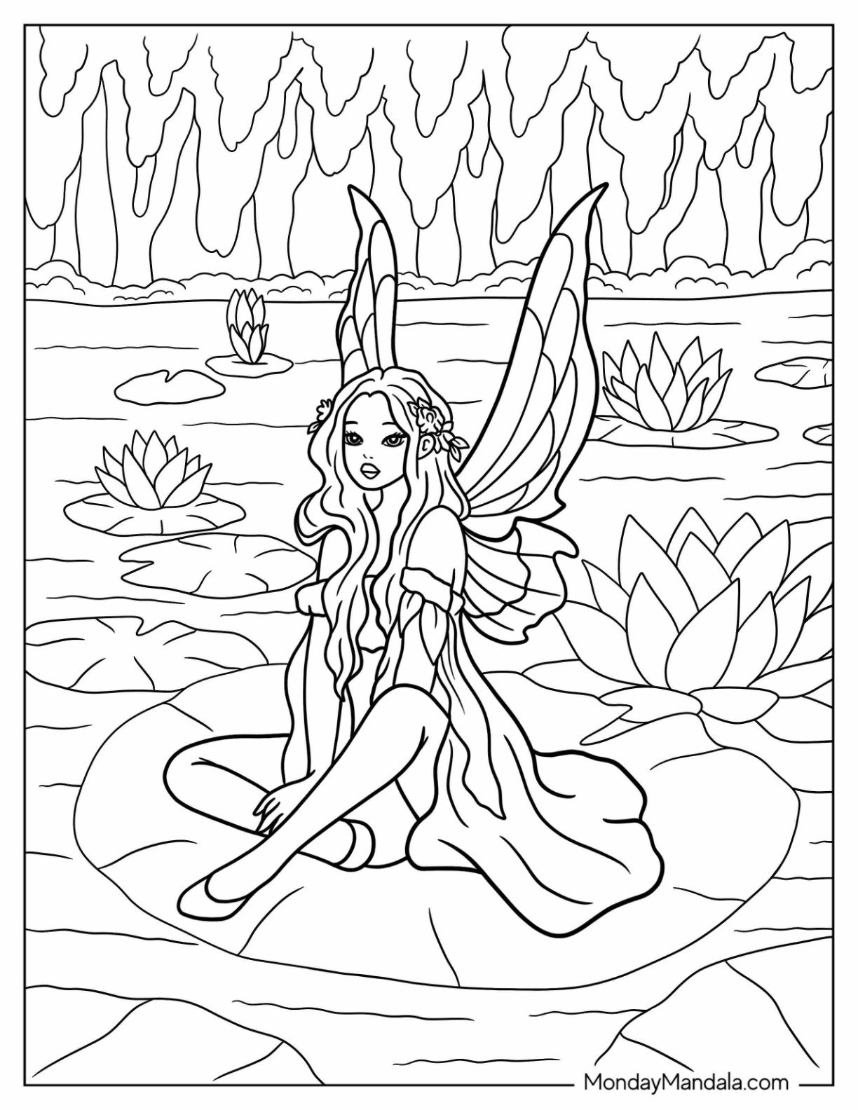 34 Fairy Coloring Pages Free PDF Printables 34 Fairy Coloring Pages Free PDF Printables