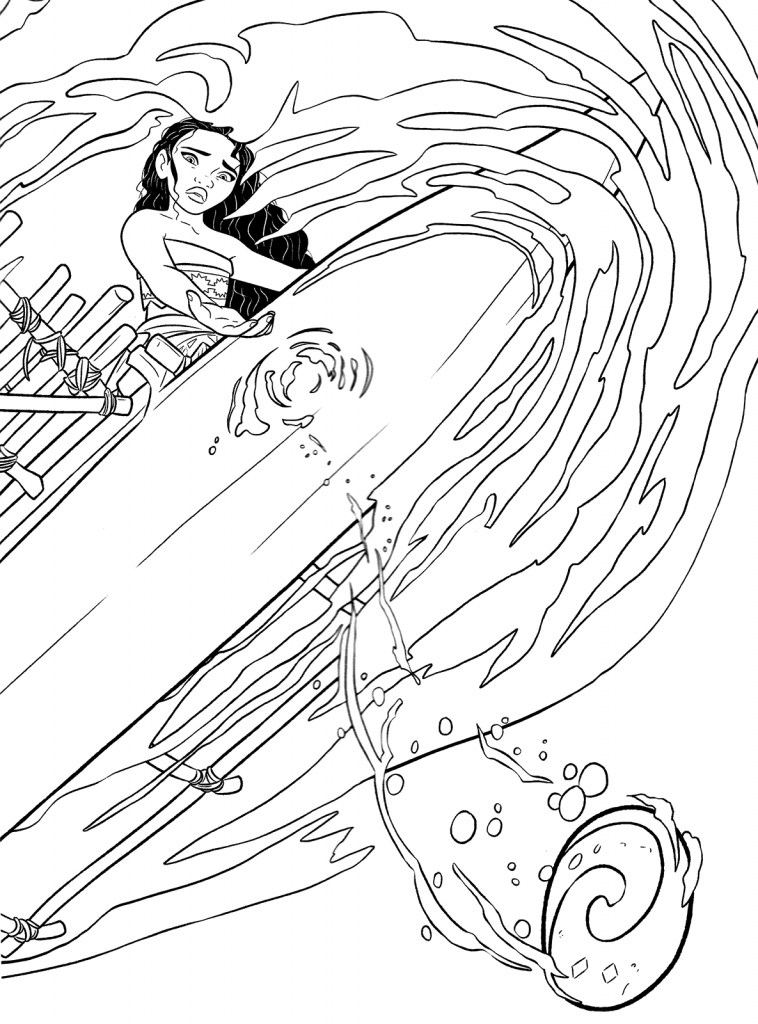 35 Printable Moana Coloring Pages 35 Printable Moana Coloring Pages