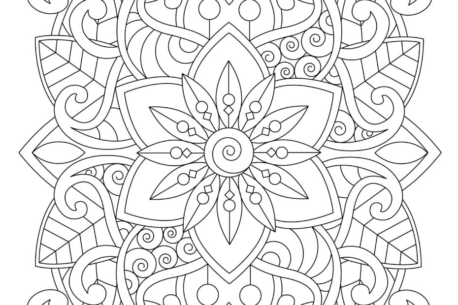 39 Mandala Colouring Pages For Adults Pdf Free Wallpaper