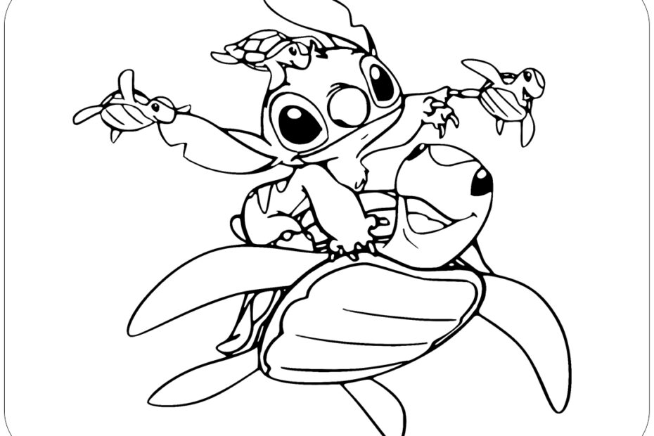41 Lilo And Stitch Ohana Coloring Pages Printable Bratz Coloring
