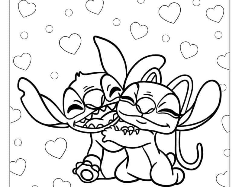 42 Lilo Stitch Coloring Pages Free PDF Printables Stitch Coloring