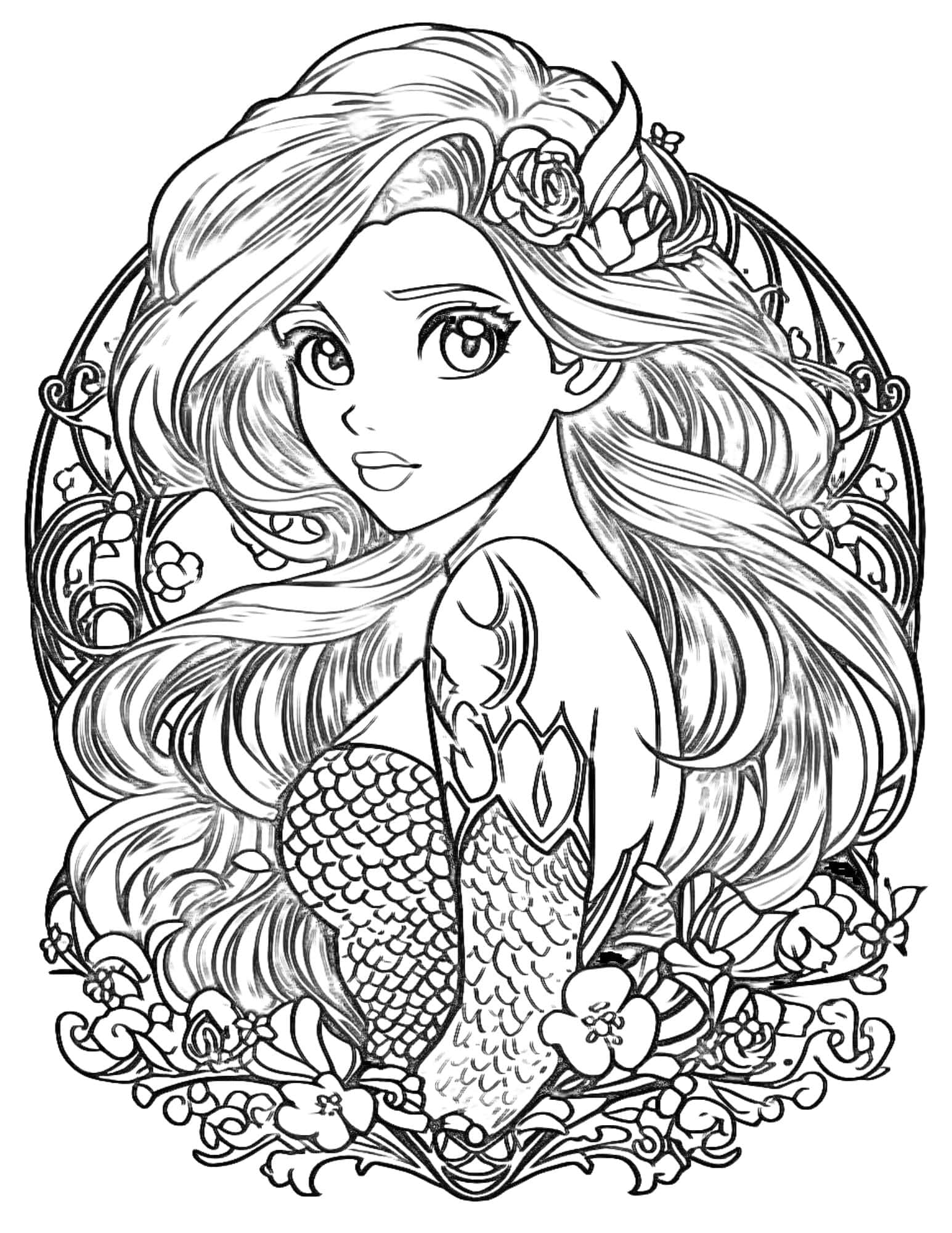 coloring sheets mermaid coloring sheets mermaid