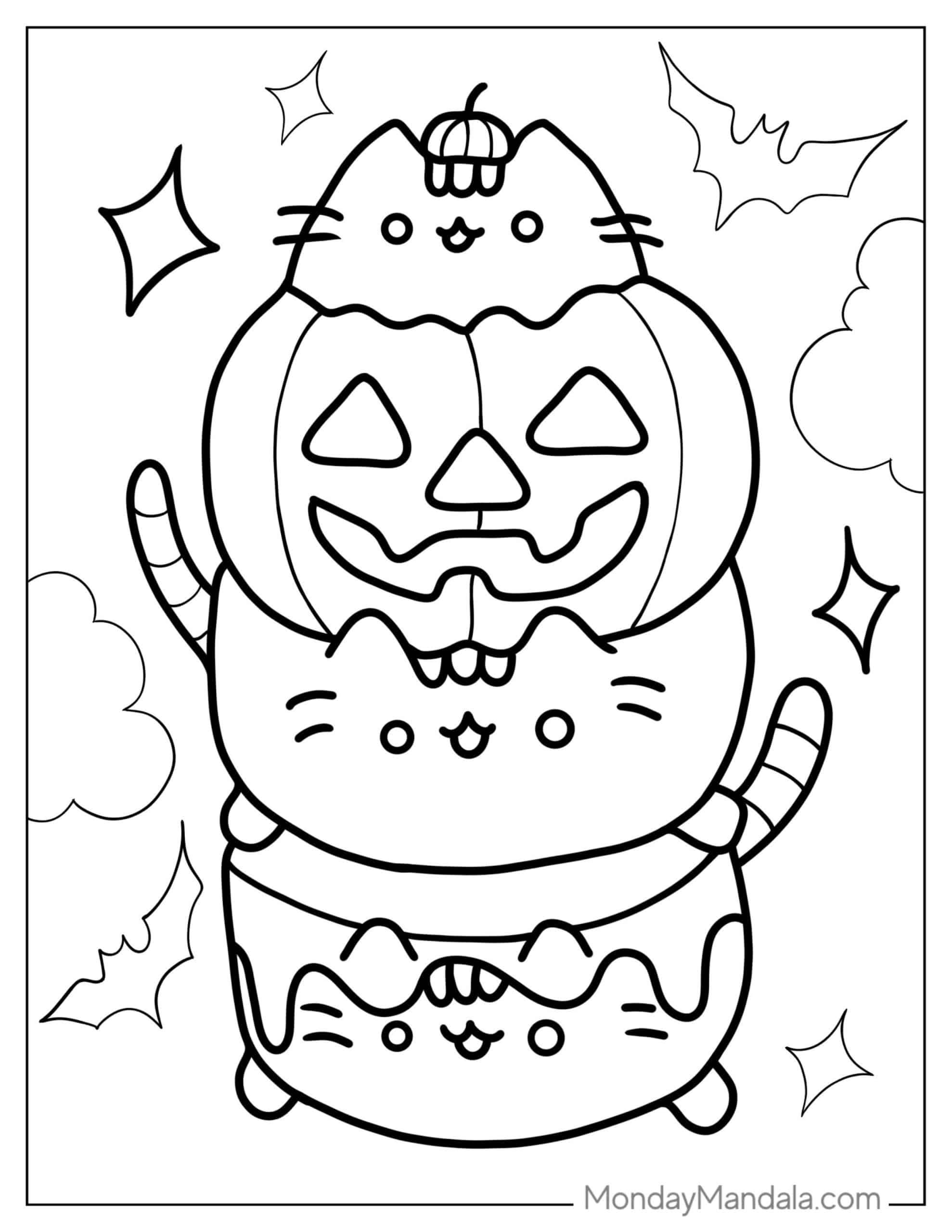 48 Pusheen Coloring Pages Free PDF Printables Pusheen Coloring 48 Pusheen Coloring Pages Free PDF Printables Pusheen Coloring