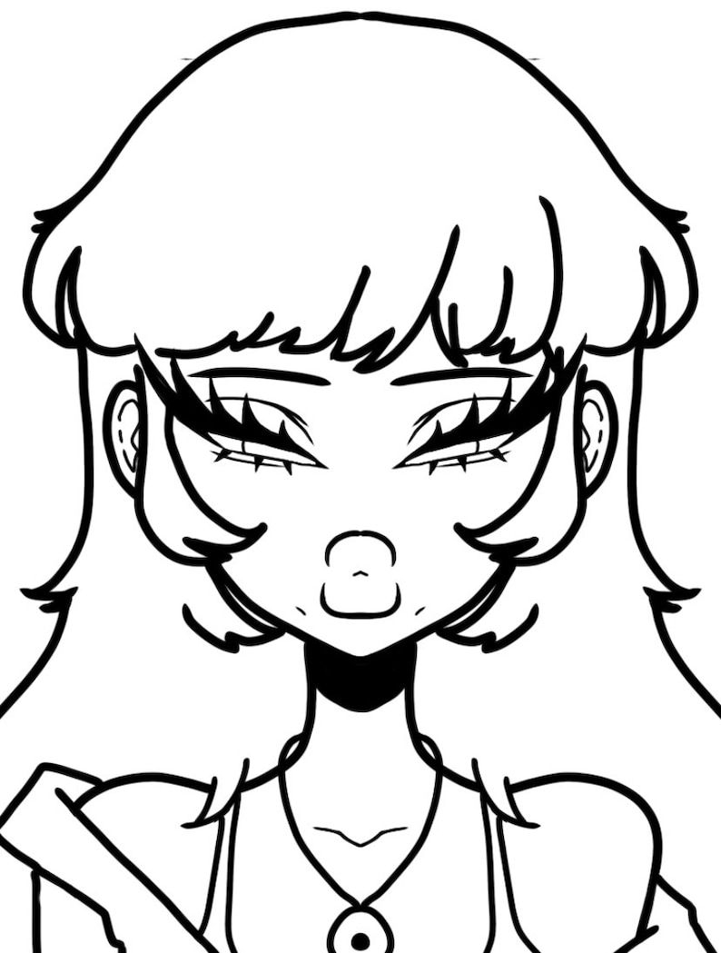 5 Page Printable Coloring Girls Etsy UK Easy Graffiti Drawings 5 Page Printable Coloring Girls Etsy UK Easy Graffiti Drawings