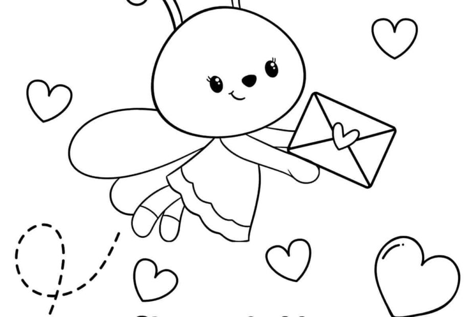 50 Free Valentine Coloring Pages For Kids Valentines Day Coloring
