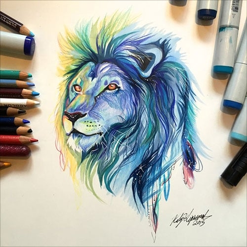 colorful drawings of animals colorful drawings of animals