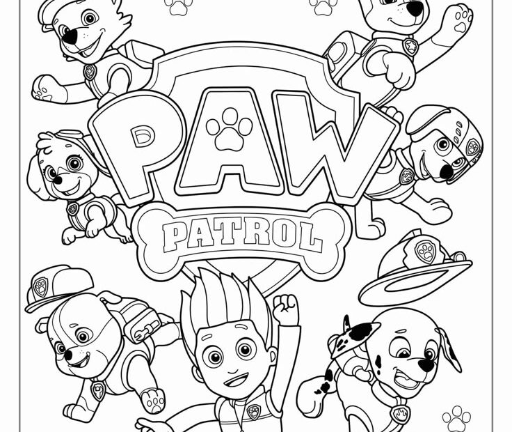 58 Paw Patrol Coloring Pages Free PDF Printables Paw Patrol