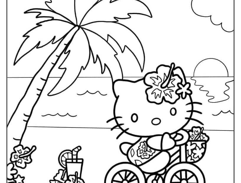 68 Hello Kitty Coloring Pages Free PDF Printables Hello Kitty