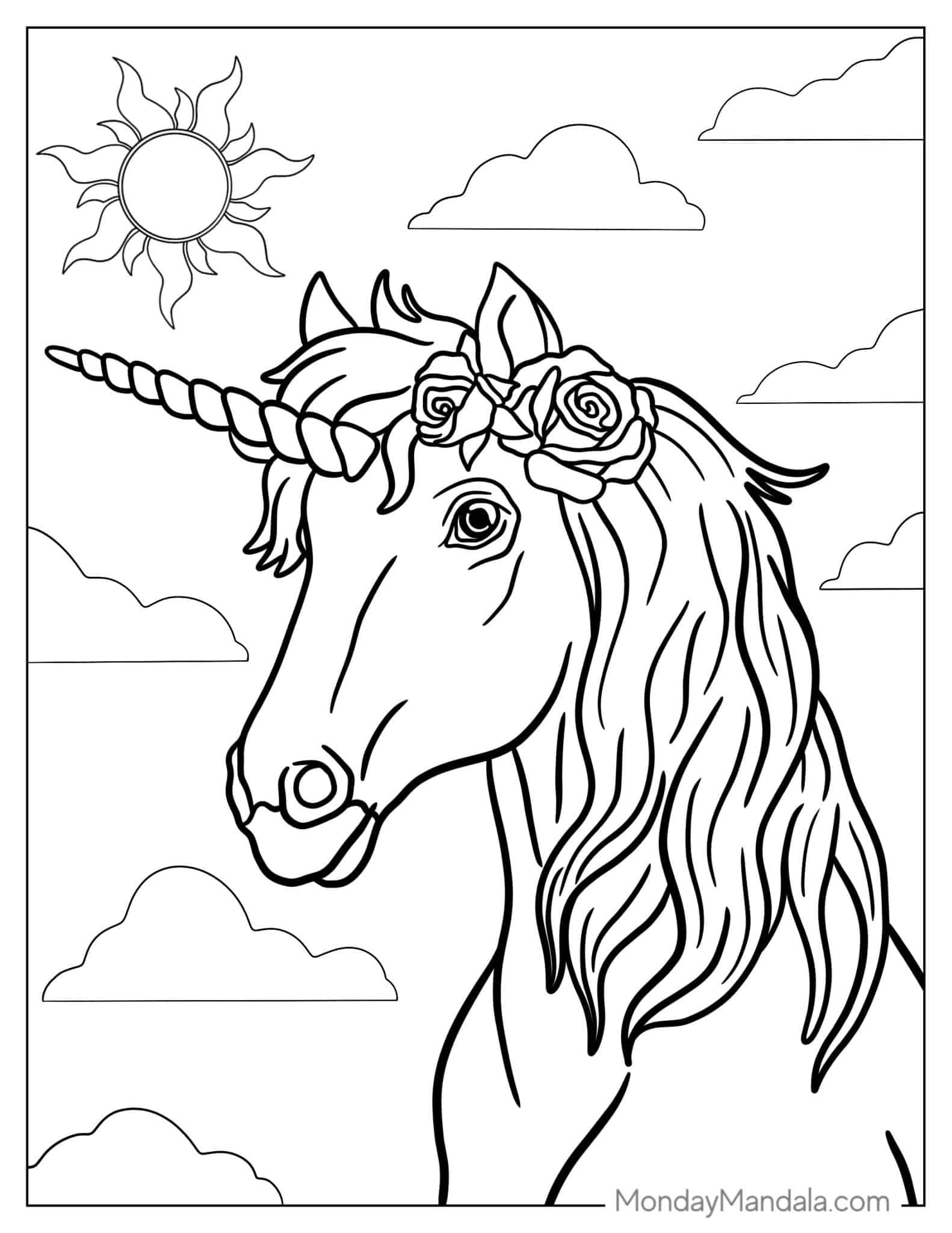 74 Unicorn Coloring Pages Free PDF Printables 74 Unicorn Coloring Pages Free PDF Printables