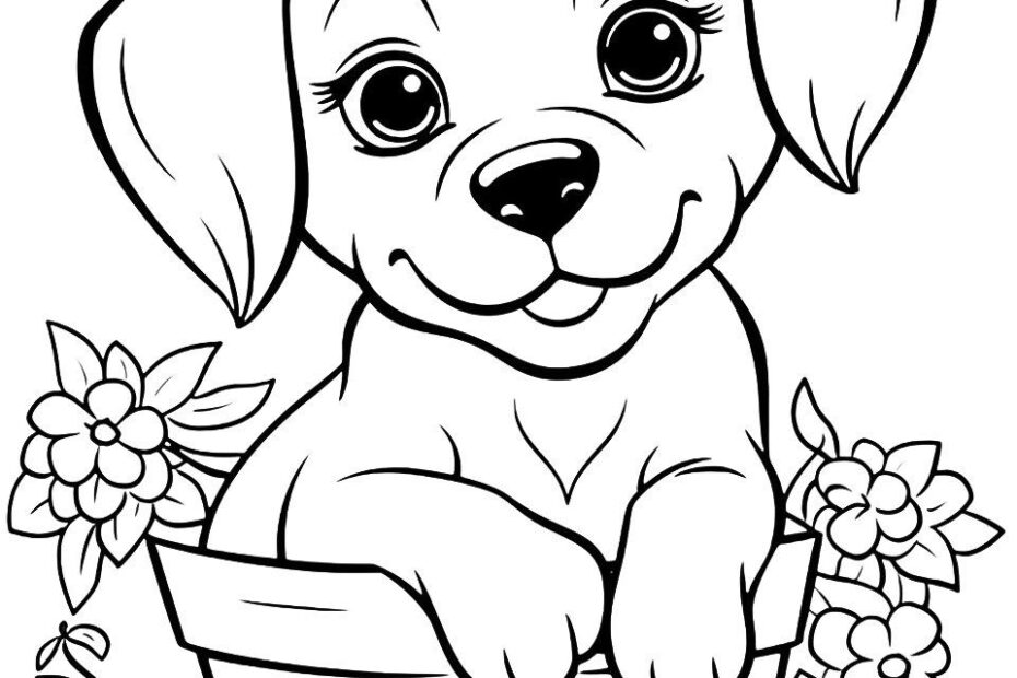 75 Dog Coloring Pages Free Printable Sheets Puppy Coloring Pages