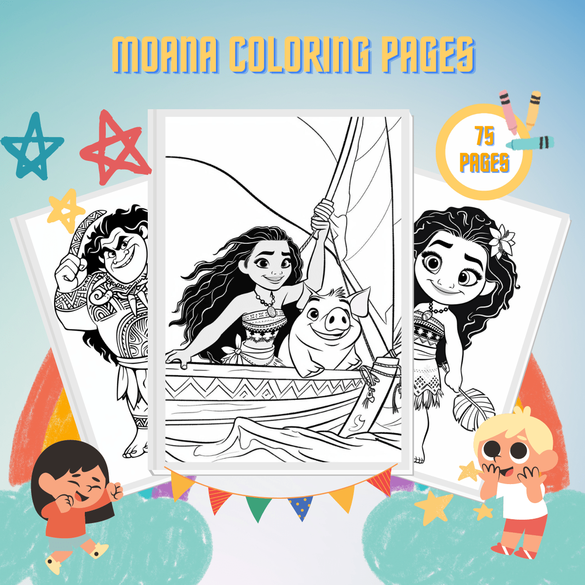 76 Moana Coloring Pages Sail Color With Moana 76 Moana Coloring Pages Sail Color With Moana