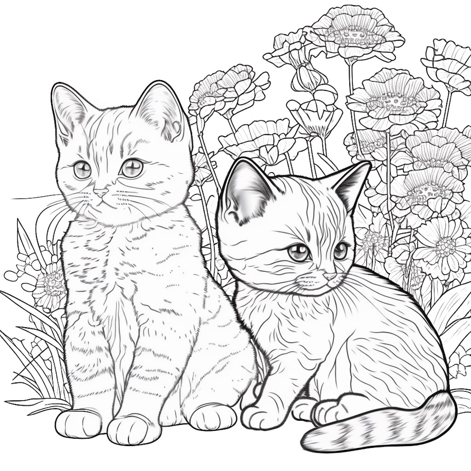 77 Cute Cat Coloring Pages For Kids And Adults Our Mindful Life 77 Cute Cat Coloring Pages For Kids And Adults Our Mindful Life