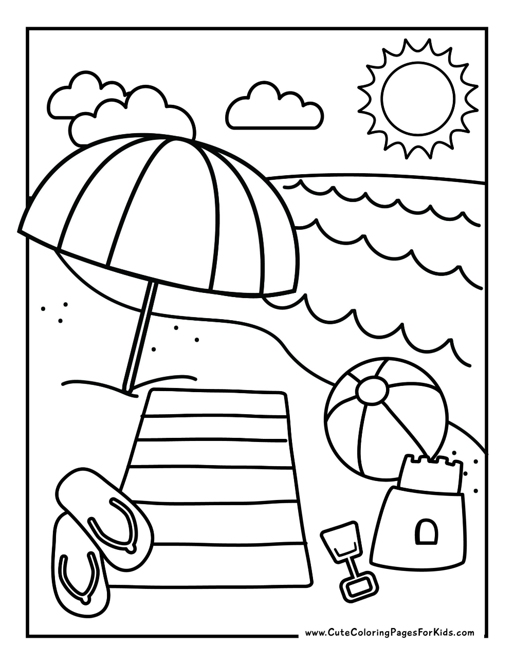 9 Beach Coloring Pages Free Printable PDFs Cute Coloring Pages For 9 Beach Coloring Pages Free Printable PDFs Cute Coloring Pages For