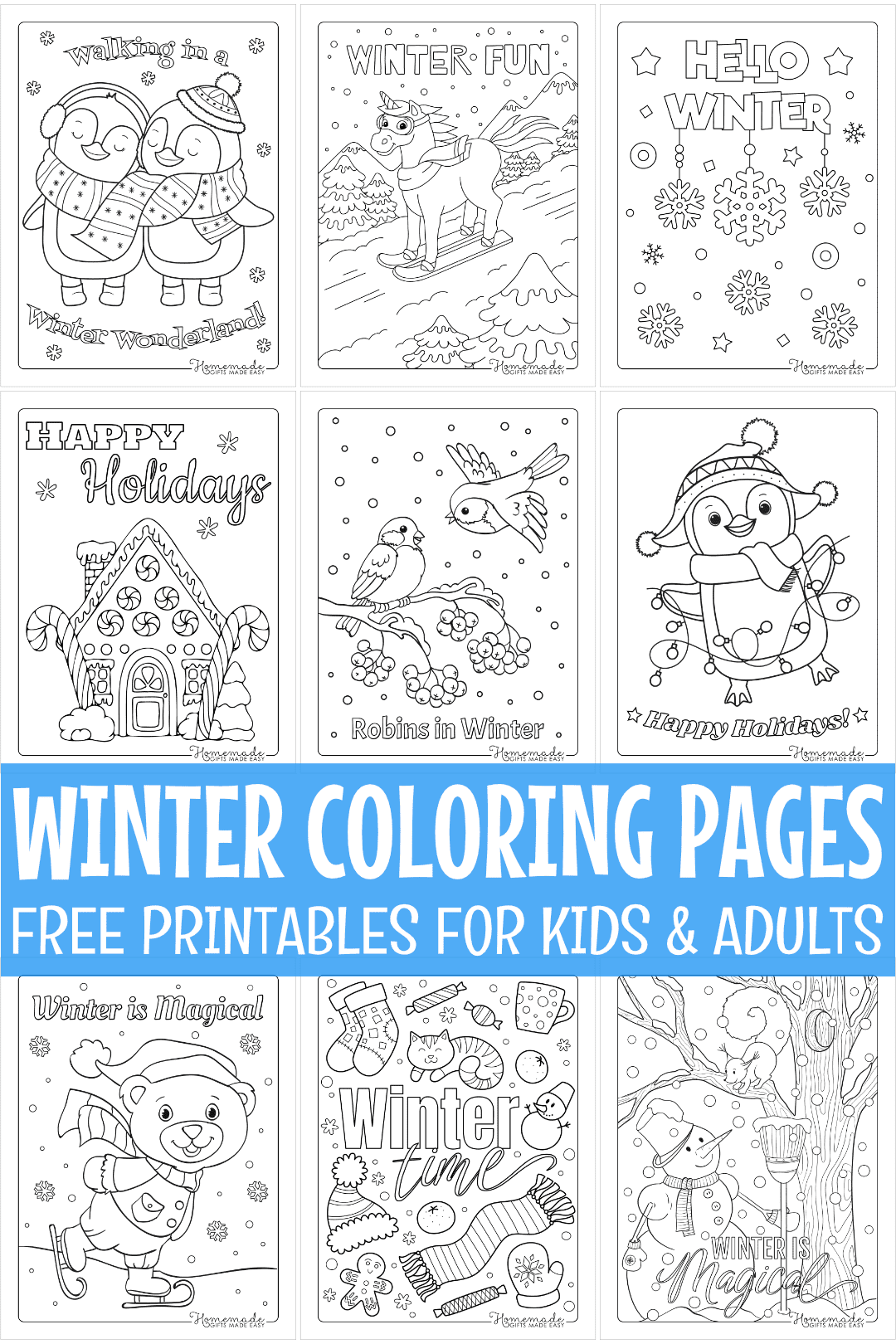 92 Best Winter Coloring Pages Free Printable Downloads 92 Best Winter Coloring Pages Free Printable Downloads