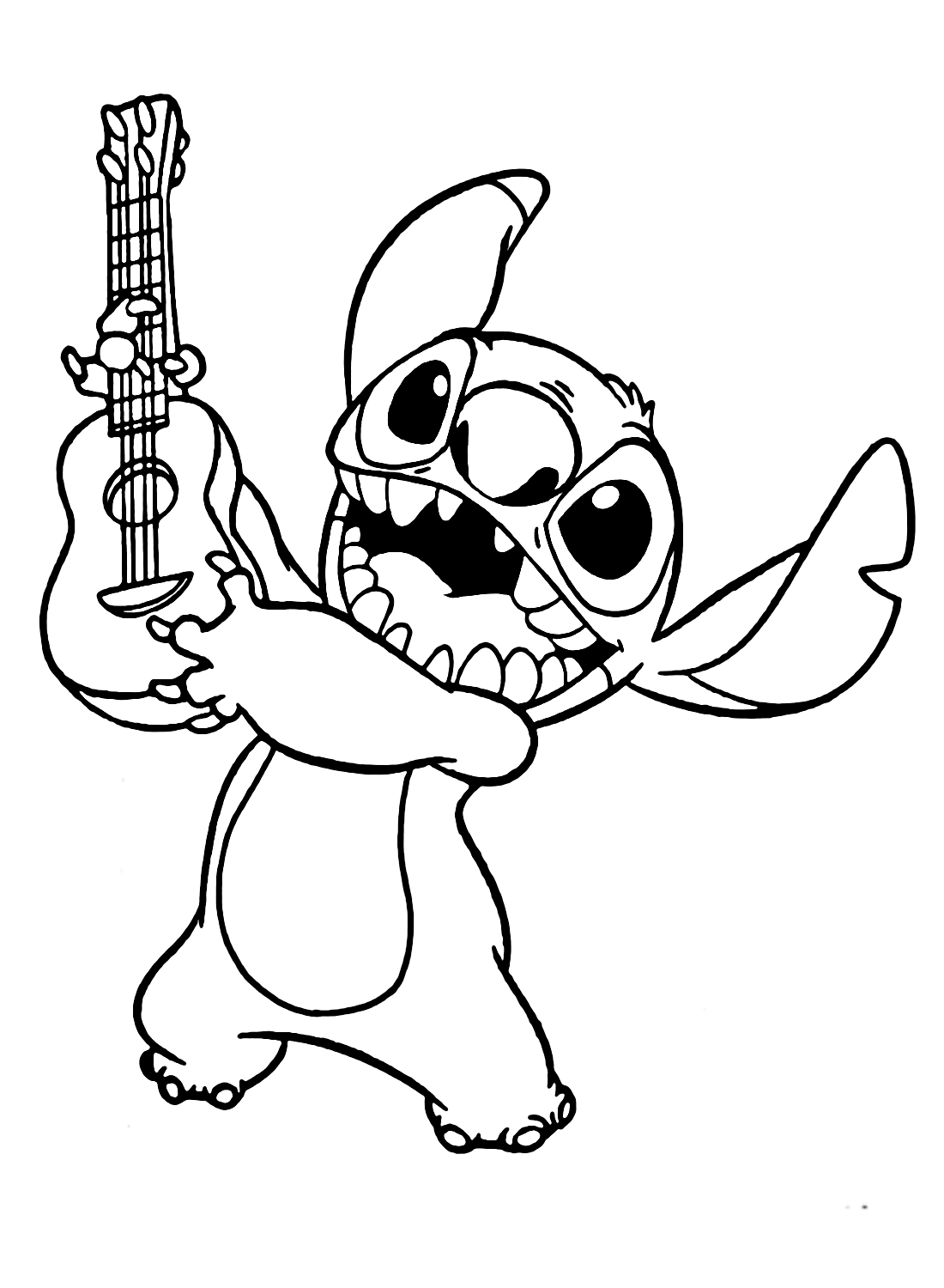 Adorable Stitch Coloring Pages Adorable Stitch Coloring Pages