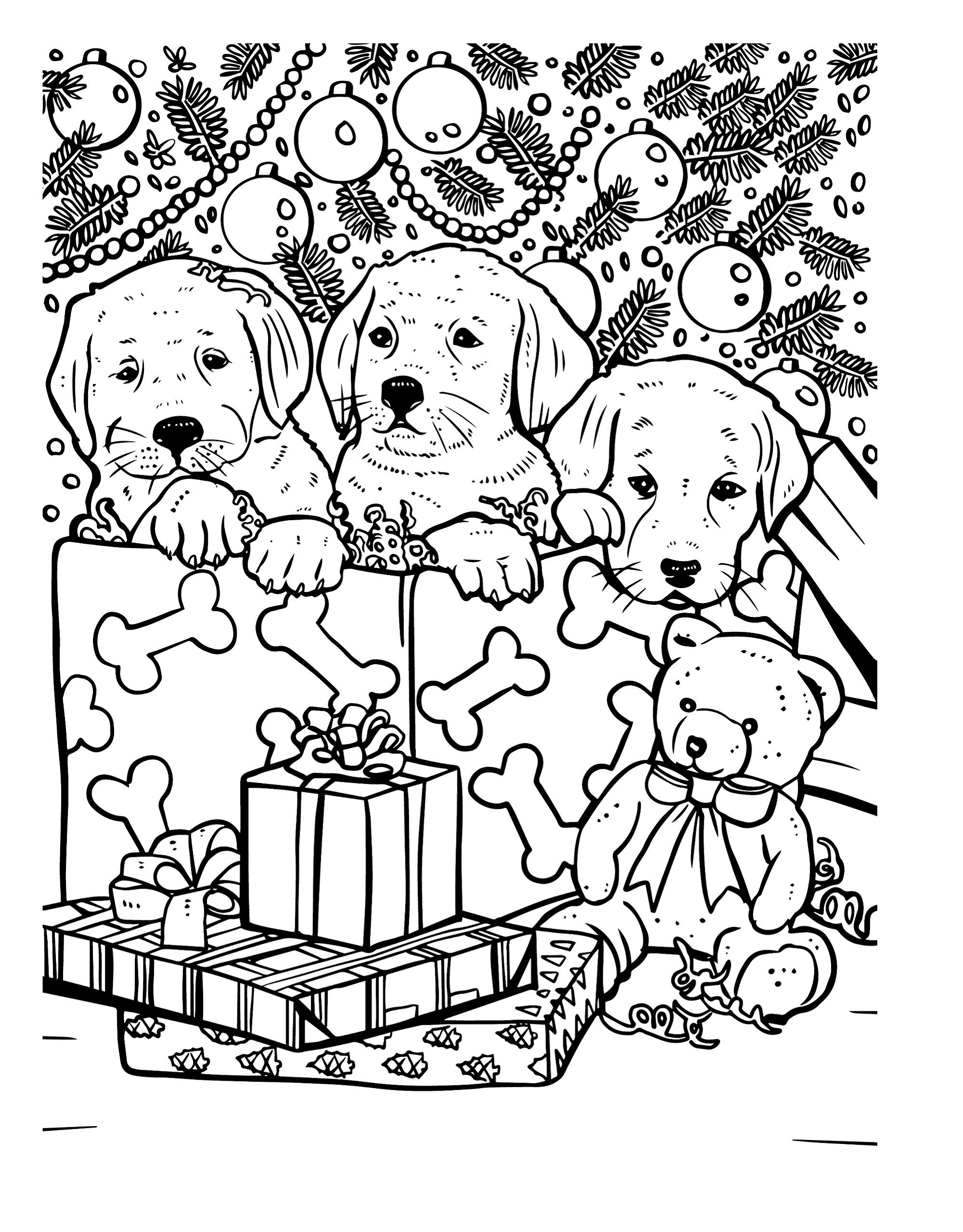 Adult Christmas Coloring Sheets Coloring Pages