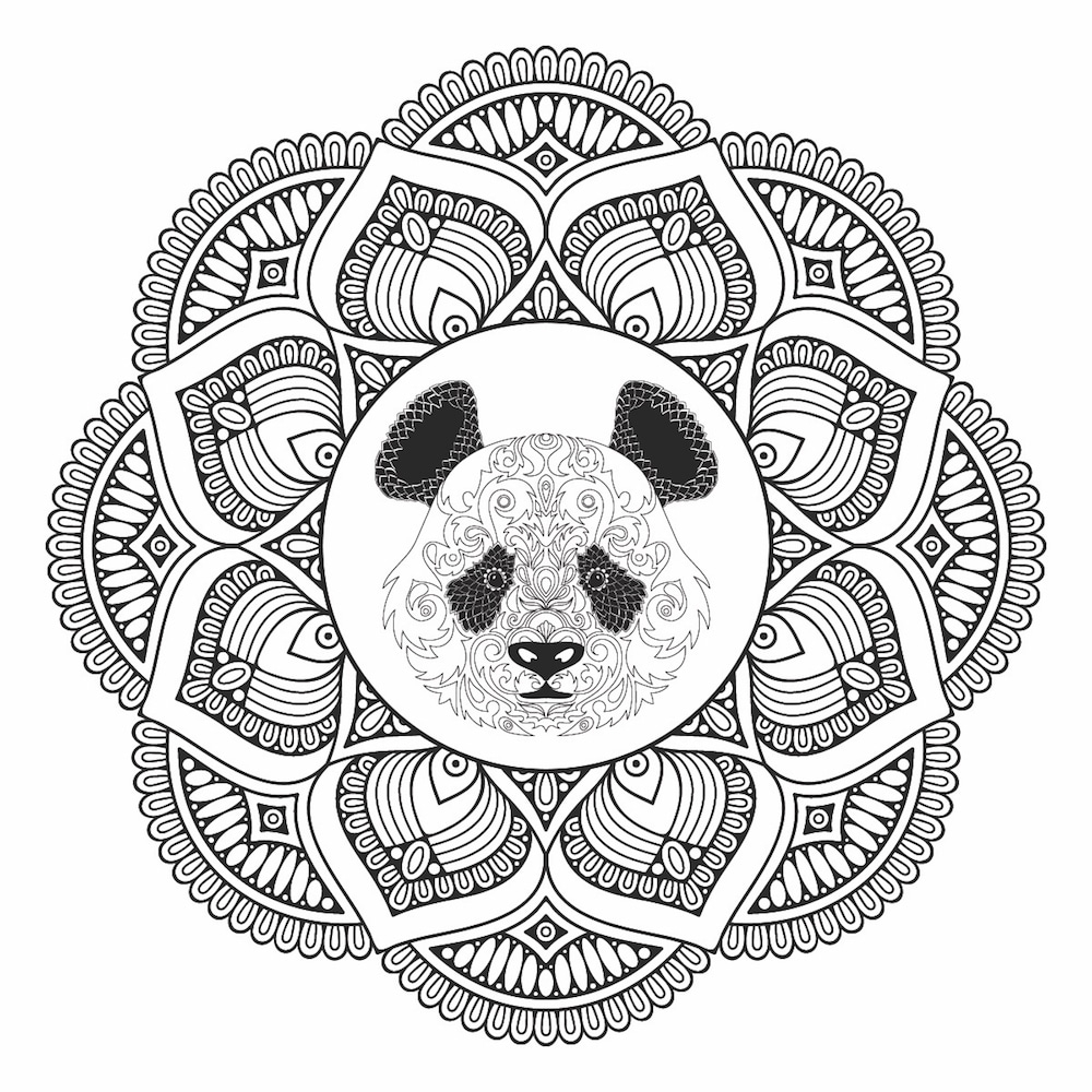 Adult Coloring Pages Panda Coloring Pages Adult Coloring Pages Panda Coloring Pages