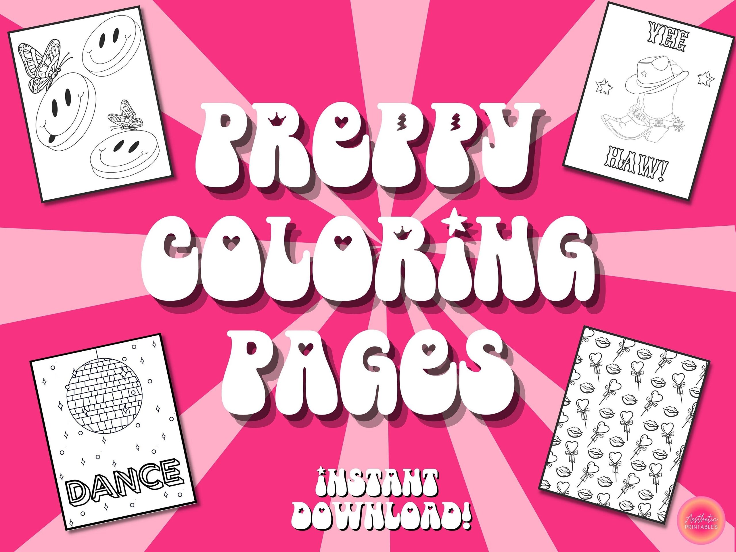 Aesthetic Preppy Coloring Pages Aesthetic Coloring Pages Printable Aesthetic Preppy Coloring Pages Aesthetic Coloring Pages Printable