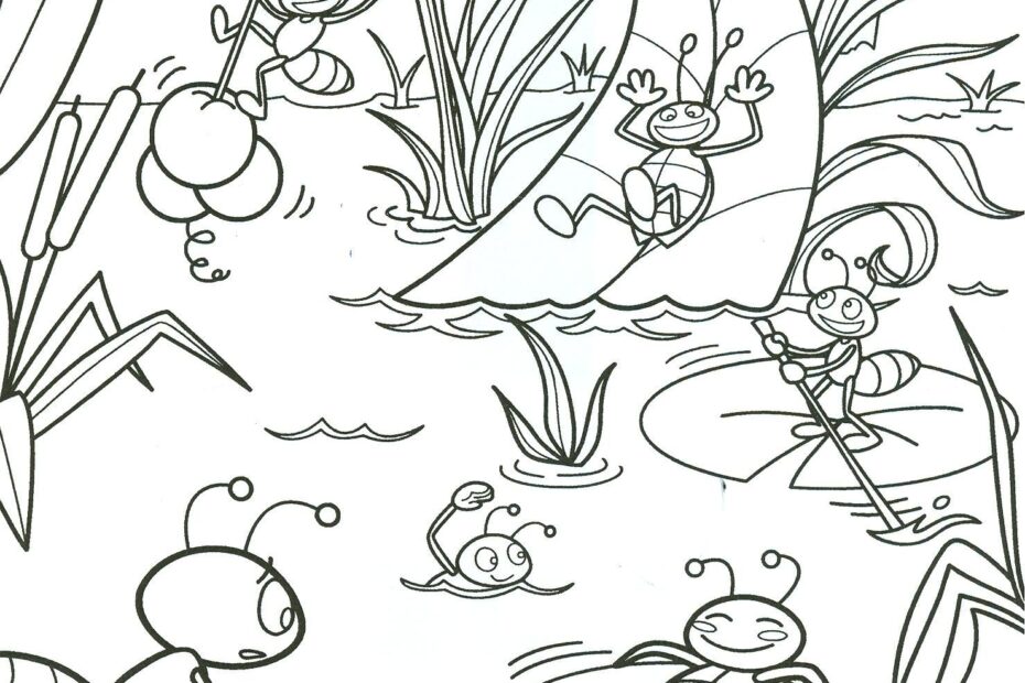 Aesthetic Summer Coloring Pages Coloring Pages