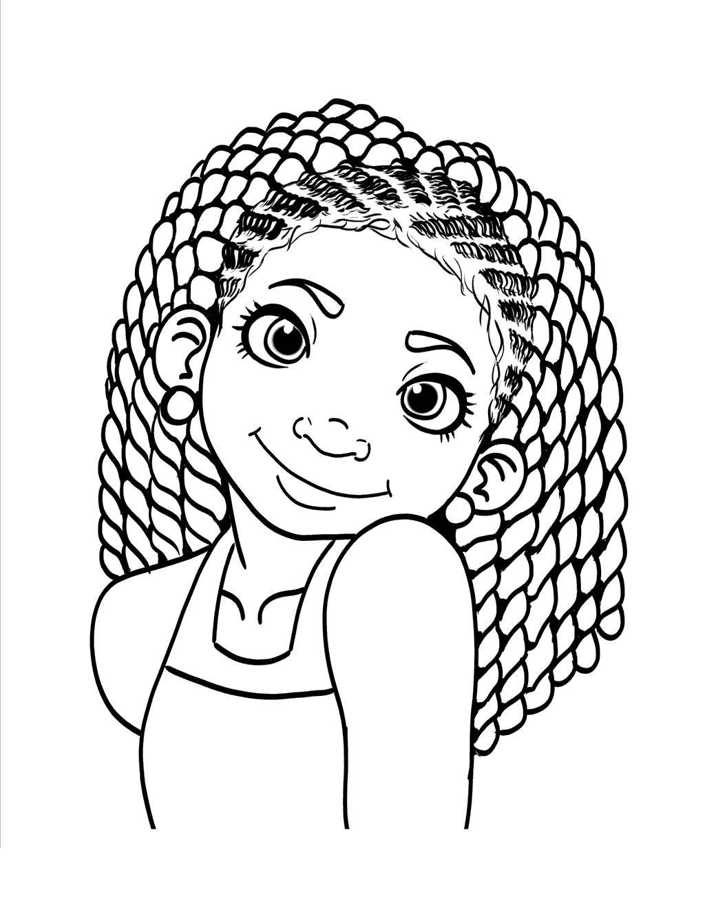 African Black Girl Coloring Pages Free Printable Coloring Pages African Black Girl Coloring Pages Free Printable Coloring Pages