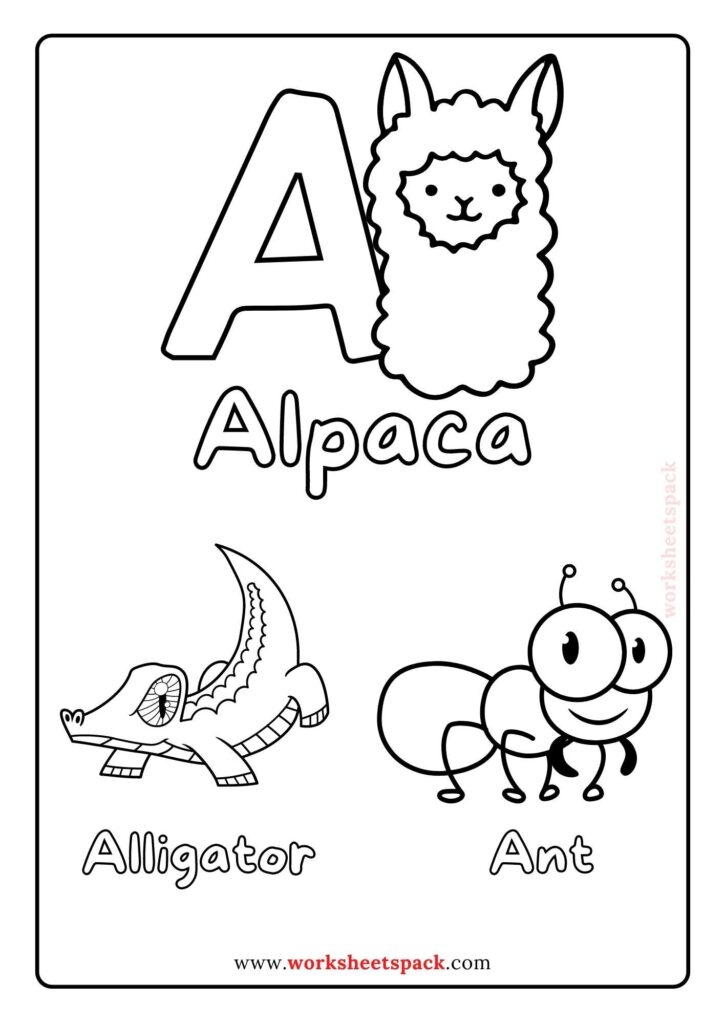 letter a coloring pages preschool letter a coloring pages preschool