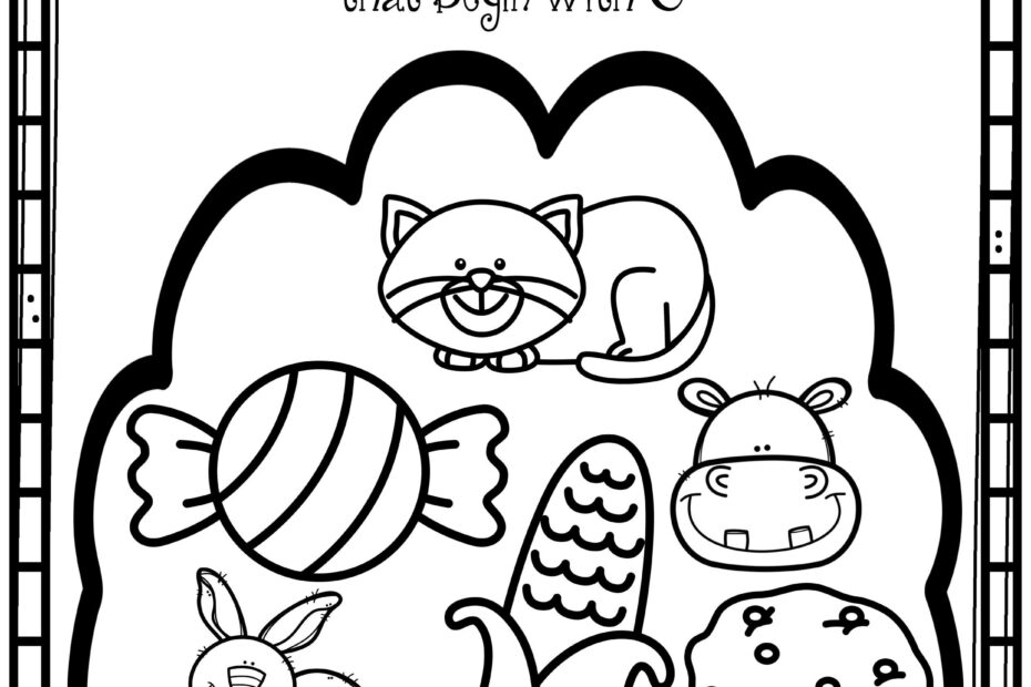 Alphabet Letter C Coloring Pages