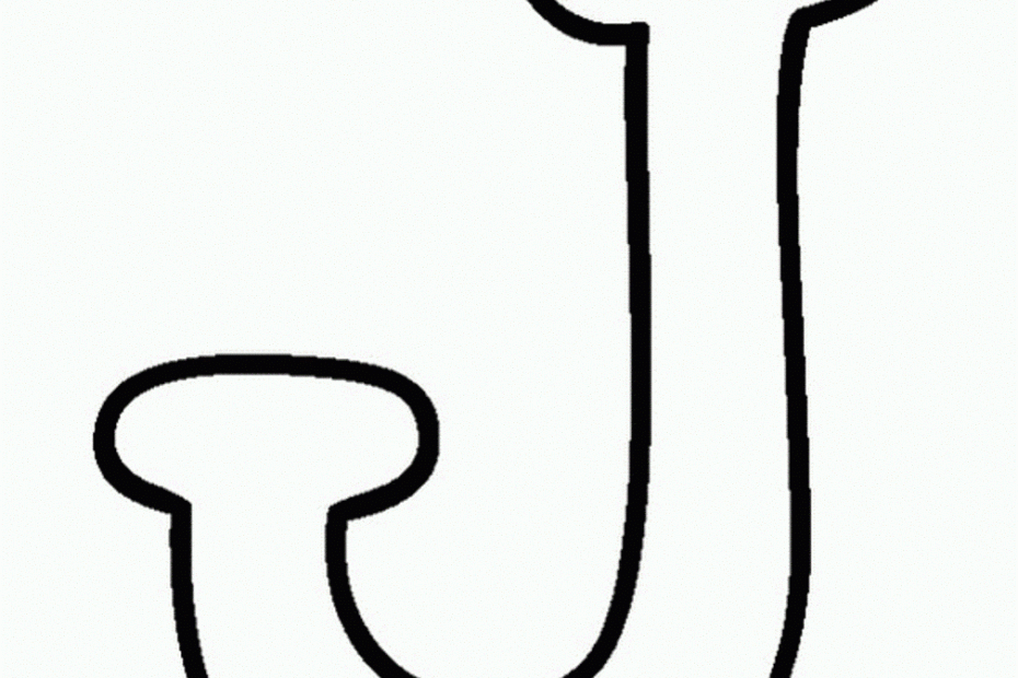 Alphabet Letter J Coloring Page A Free English Coloring Printable