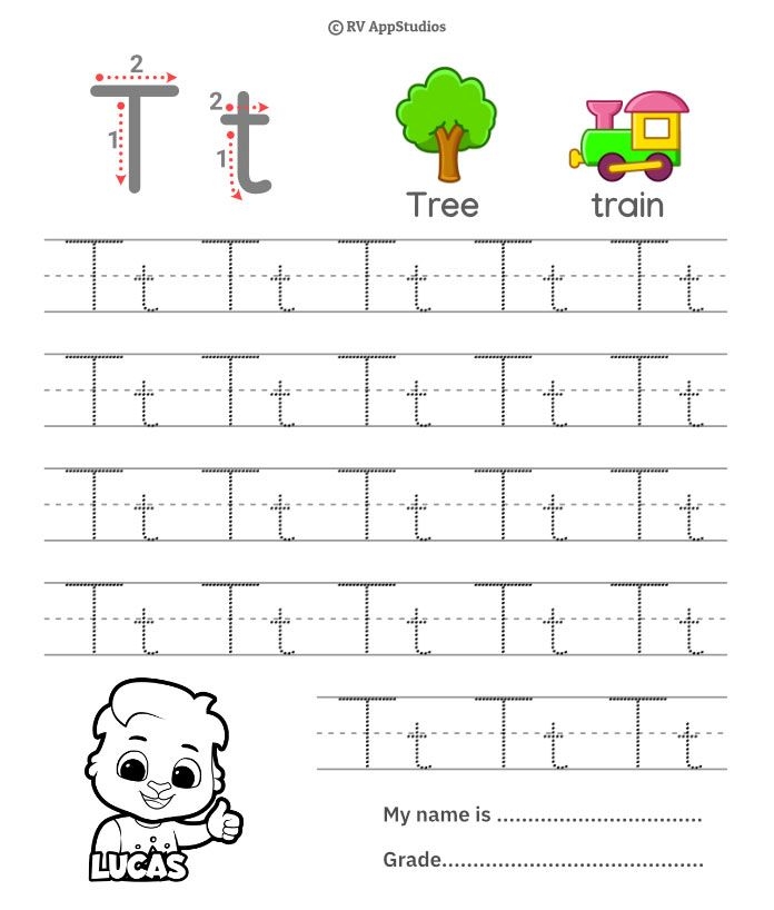 Alphabet Letter Tt Tracing Kids Worksheets Printables Tracing Alphabet Letter Tt Tracing Kids Worksheets Printables Tracing